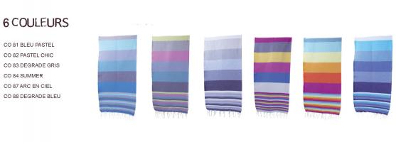 1x2m 6 COULEURS